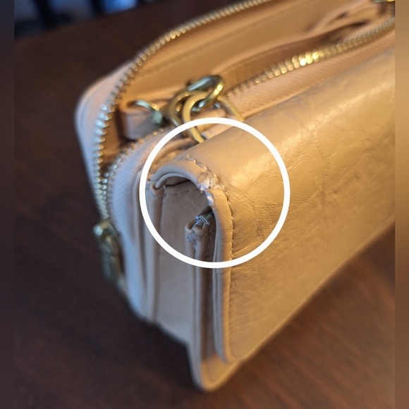 Pixie Mood Cream Clutch Bag - Picture 5 of 5